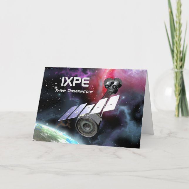 IXPE X-Ray Observatory Karte (Vorderseite)