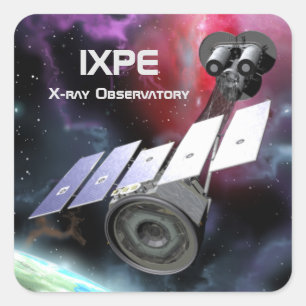 IXPE X-Ray Observatory Quadratischer Aufkleber