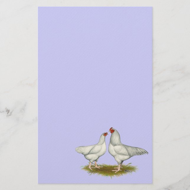 Ixworth Chickens Briefpapier (Vorderseite)