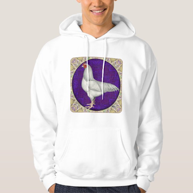 Ixworth Rooster Hoodie (Vorderseite)