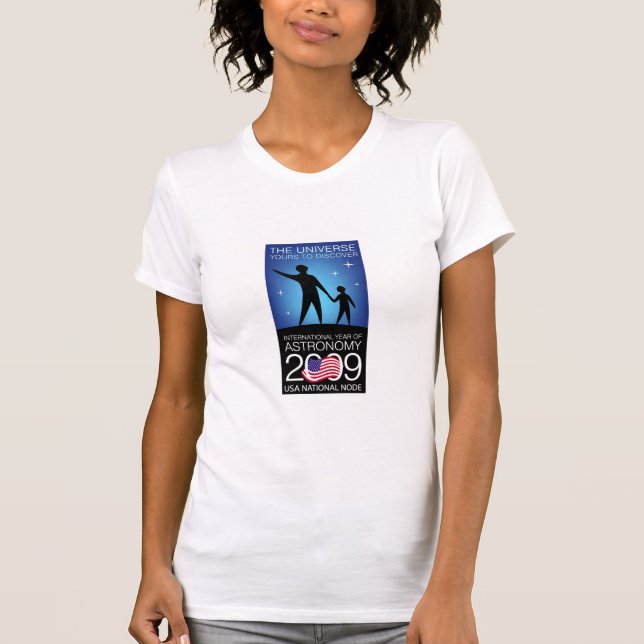 IYA2009 - US-Knoten: Damen-Unterhemd (angepasst) T-Shirt (Vorderseite)