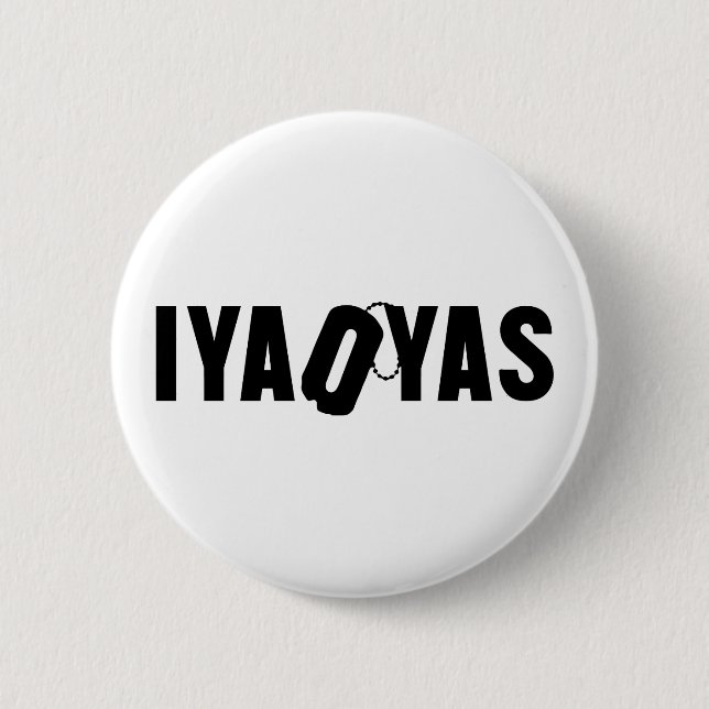 IYAOYAS BUTTON (Vorderseite)