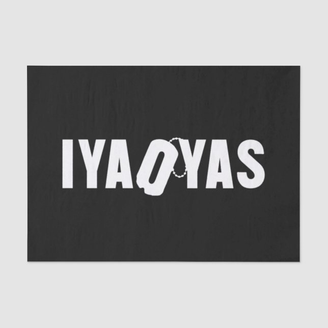 IYAOYAS SEIDENPAPIER (Vorderseite)