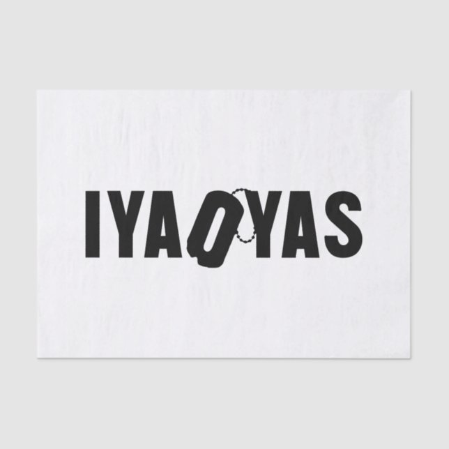 IYAOYAS SEIDENPAPIER (Vorderseite)