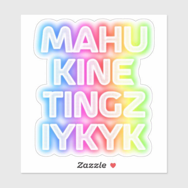 Iykyk Aufkleber (Blatt)