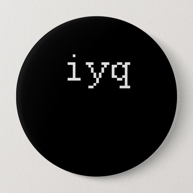 iyq button (Vorderseite)