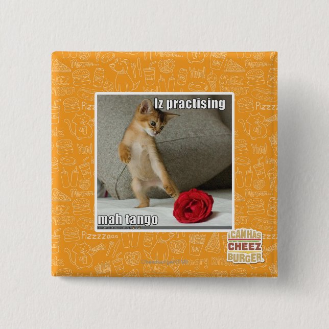 Iz, das Milliamperestunden-Tango übt Button (Vorderseite)