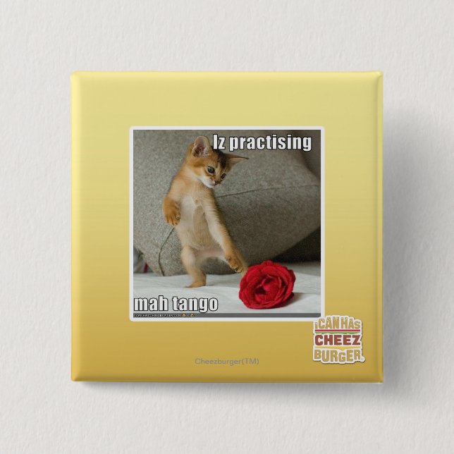 Iz, das Milliamperestunden-Tango übt Button (Vorderseite)