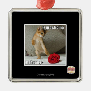 Iz, das Milliamperestunden-Tango übt Silbernes Ornament