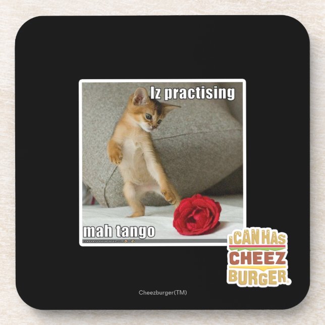 Iz, das Milliamperestunden-Tango übt Untersetzer (Vorderseite)