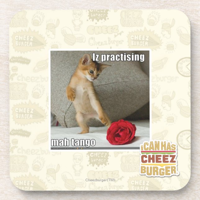 Iz, das Milliamperestunden-Tango übt Untersetzer (Vorderseite)