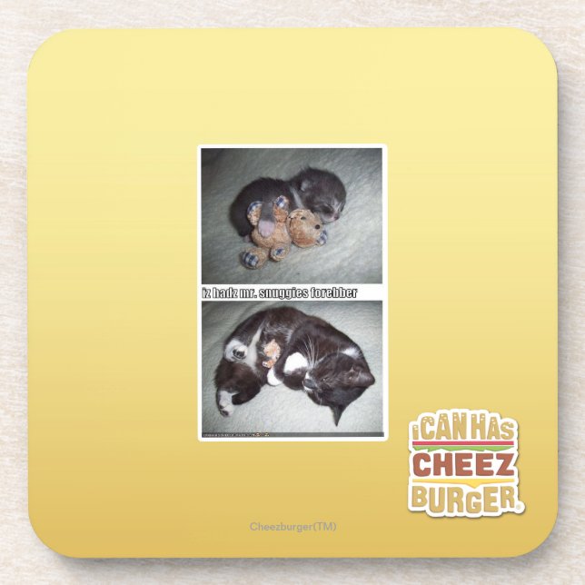 iz hadz Herr Snuggies Forebber Getränkeuntersetzer (Vorderseite)