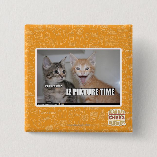 iz pikture Zeit Button (Vorderseite)