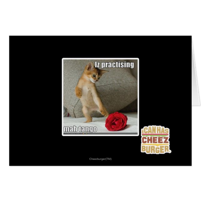 Iz übt Mah Tango (Vorderseite (Horizontal))