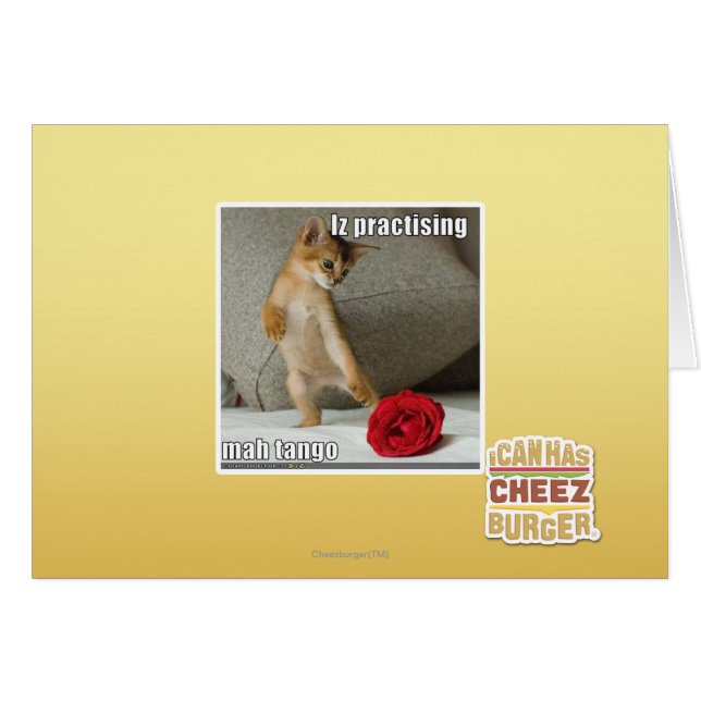 Iz übt Mah Tango (Vorderseite (Horizontal))