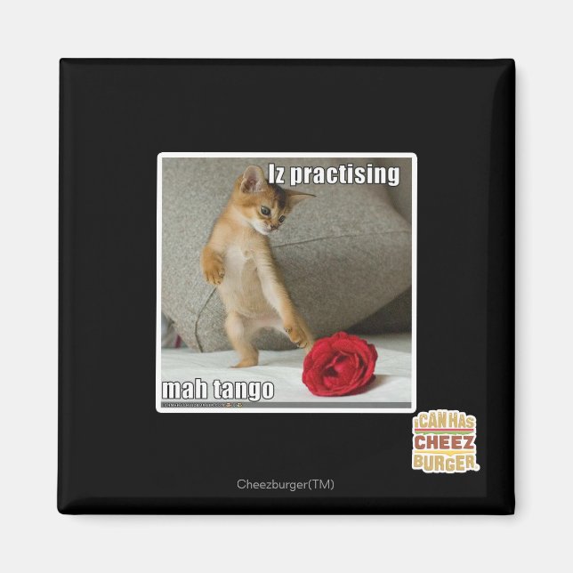 Iz übt Mah Tango Magnet (Vorne)