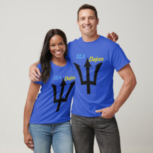 IZA Bajan, Barbados T-Shirt