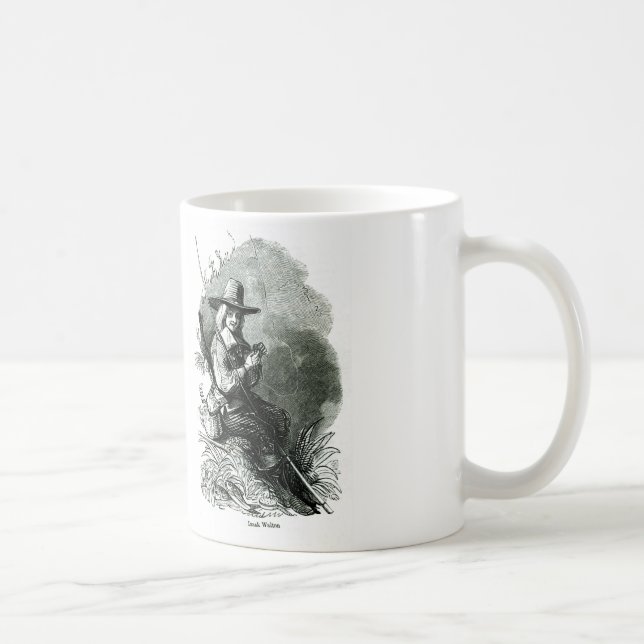 Izaak Walton Fischen-Tasse Kaffeetasse (Rechts)