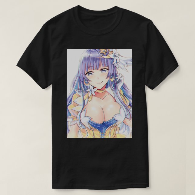 Izayoi Miku Date a Live Malerei Art T-Shirt (Design vorne)