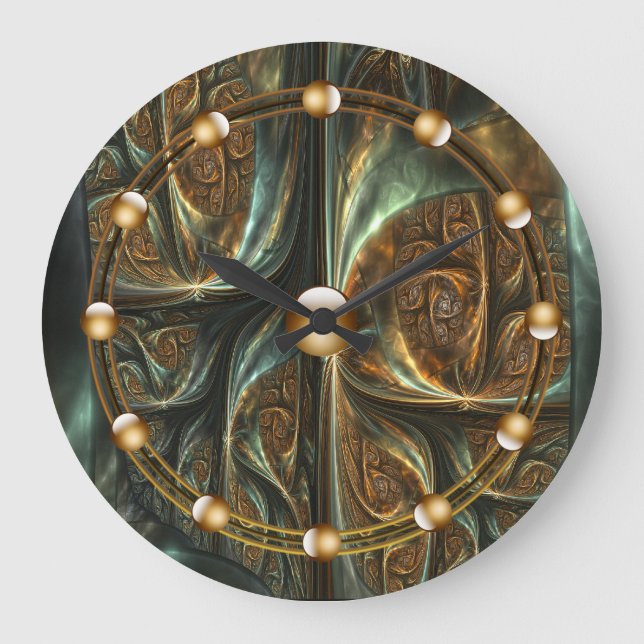 Iziri Wall Clock Große Wanduhr (Vorderseite)