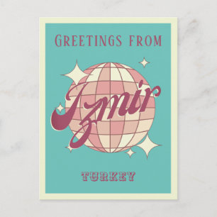 Izmir Türkei Retro Vintage Postkarte