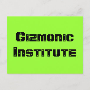 izmonisches Institut Postkarte