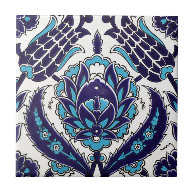 Iznik ethnische Stammes- türkische Mosaik-mit Fliese (Vorderseite)