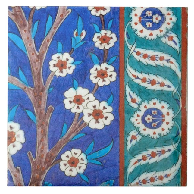 Iznik Fliese (Vorderseite)