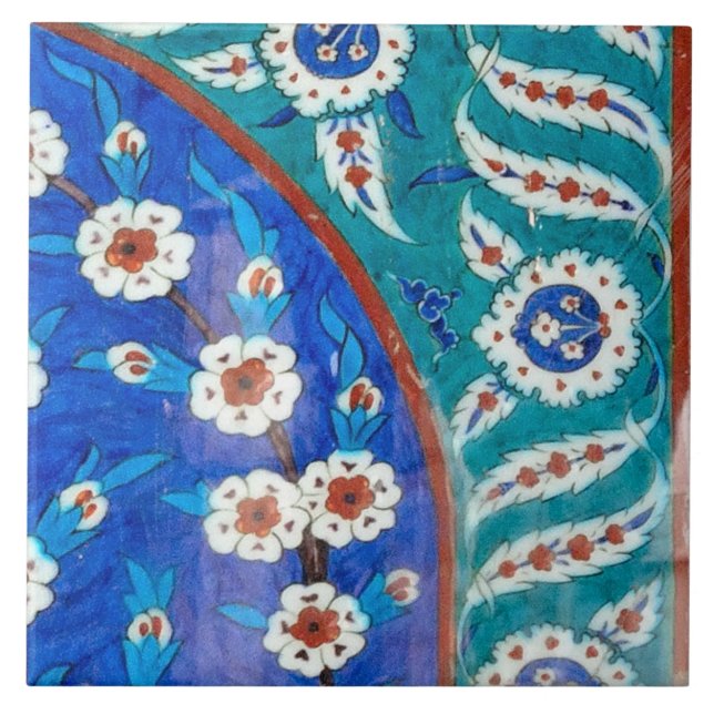 Iznik-Fliese Fliese (Vorderseite)