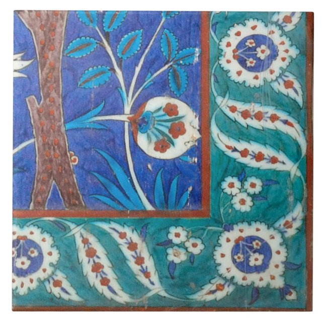 Iznik-Fliese Fliese (Vorderseite)