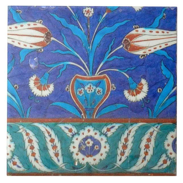 Iznik-Fliese Fliese (Vorderseite)