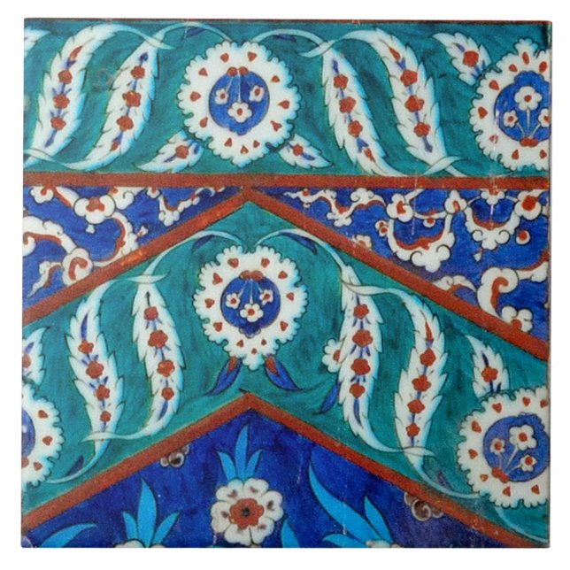 Iznik-Fliese Fliese (Vorderseite)