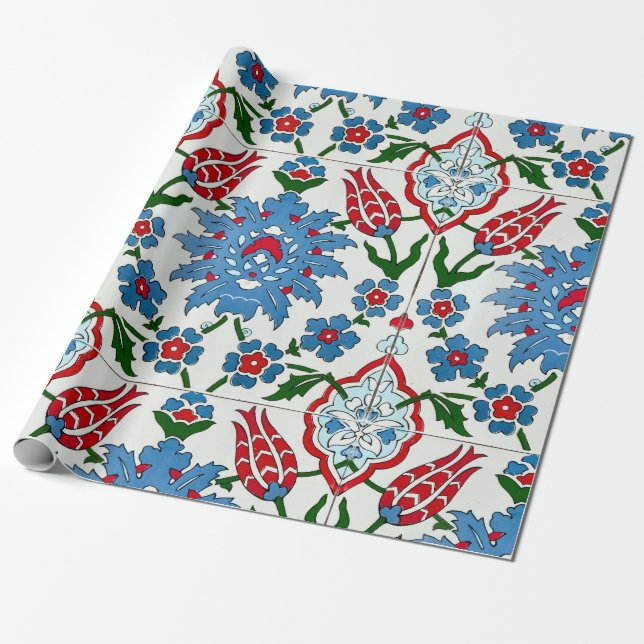 iznik Fliese Geschenkpapier (Ungerollt)