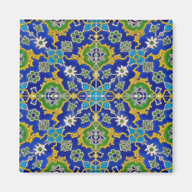 Iznik-Fliese Magnet (Vorne)