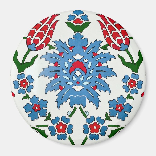 Iznik-Fliese Magnet (Vorne)
