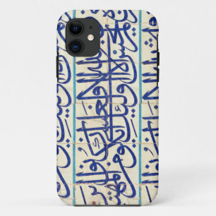 Iznik-Fliesen mit islamischer Kalligrafie iPhone 11 Hülle