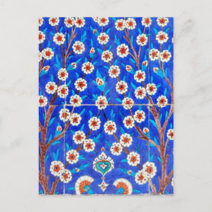 iznik Keramiken Postkarte