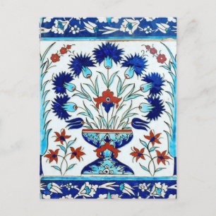 Iznik-Keramiken Postkarte