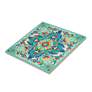 Iznik Sultans Gelassenheit Fliese