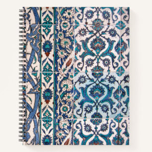 Iznik Tiles verflochten Notizbuch