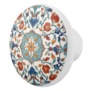 Iznik Türkischer Vintager Antikstil Keramikknauf