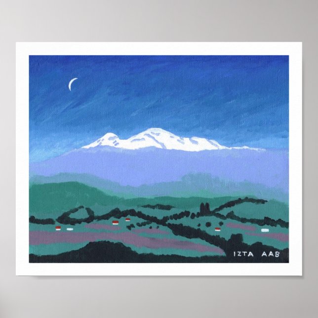 Iztaccihualtl Poster (Vorne)