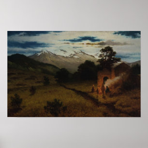 Iztaccíhuatl Poster