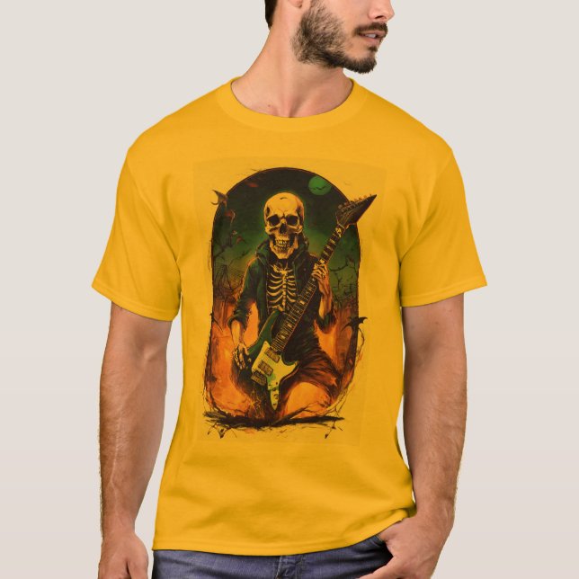 IZVARA SKULL TSHIRT (Vorderseite)