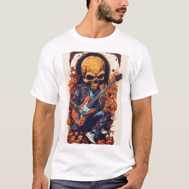 IZVARA SKULL TSHIRT (Vorderseite)