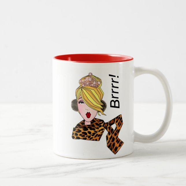 "Izyklen beginnen sich auf meinem Tiara zu bilden! Zweifarbige Tasse (Rechts)