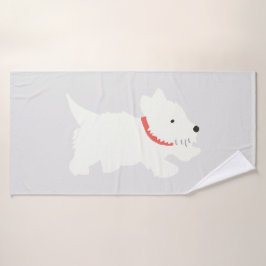 Izzie Der Westie Badhandtuch Set