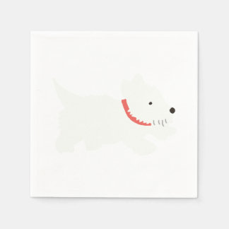 Izzie The Westie Serviette