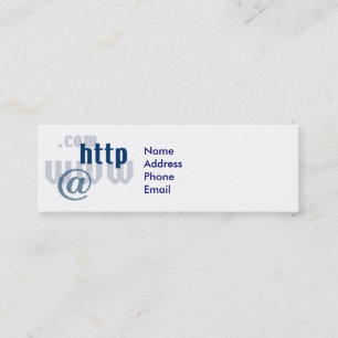 j0254444, NameAddressPhoneEmail Mini Visitenkarte