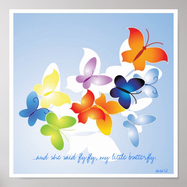 j0433205, ...Und sie sagte Fliege, Fliege, mein kl Poster (Vorne)